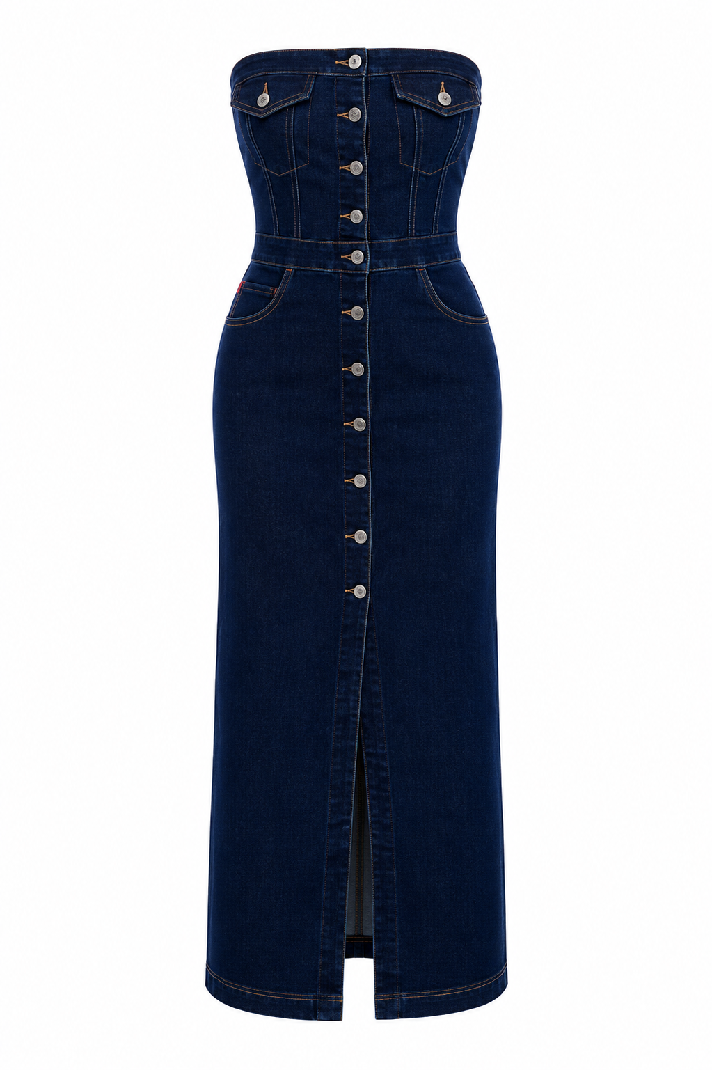 Vestido vaquero vibrant
