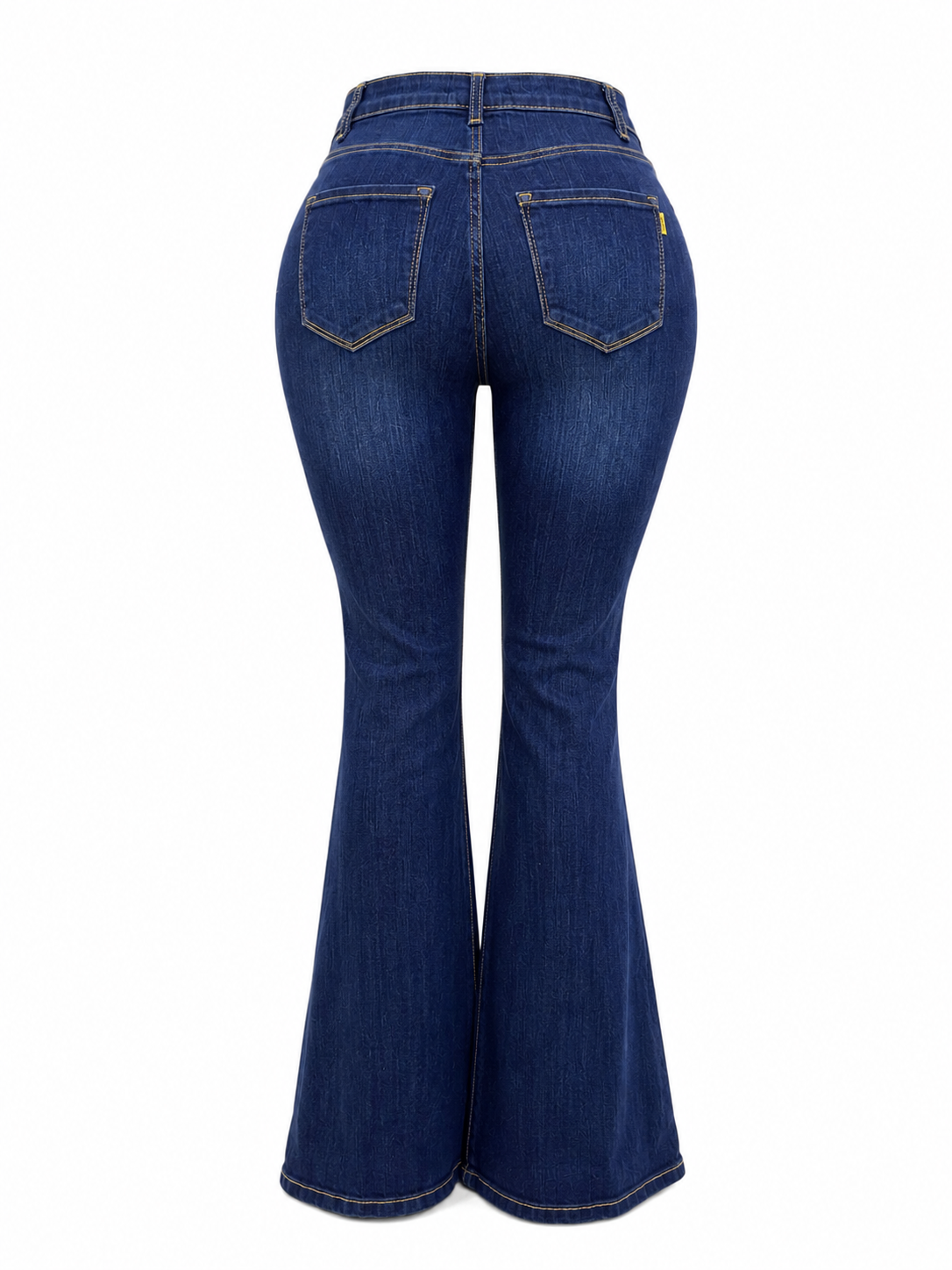 Jeans campana vibrant botones