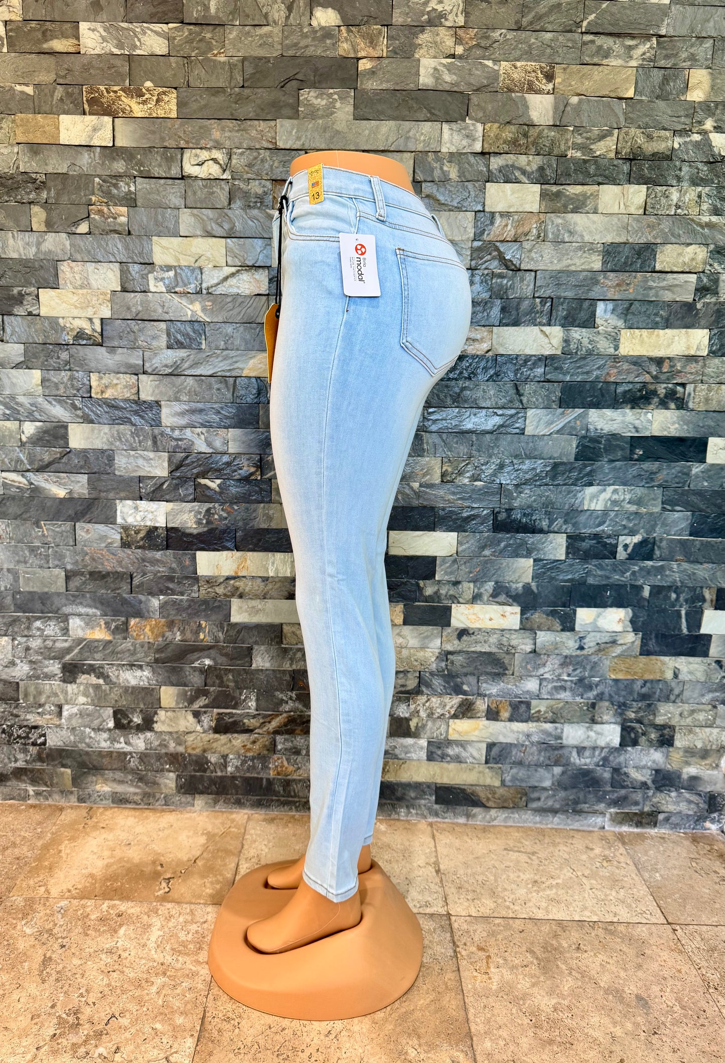 vibrant skinny ligth stone