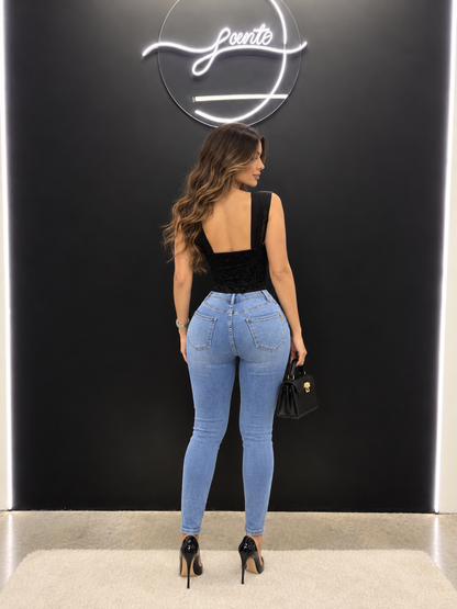 Corset lua negro
