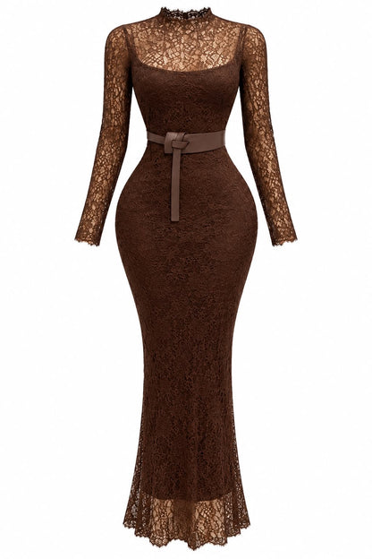 Vestido alessia chocolate