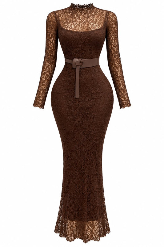 Vestido alessia chocolate
