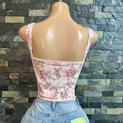 Corset Spring Salmón