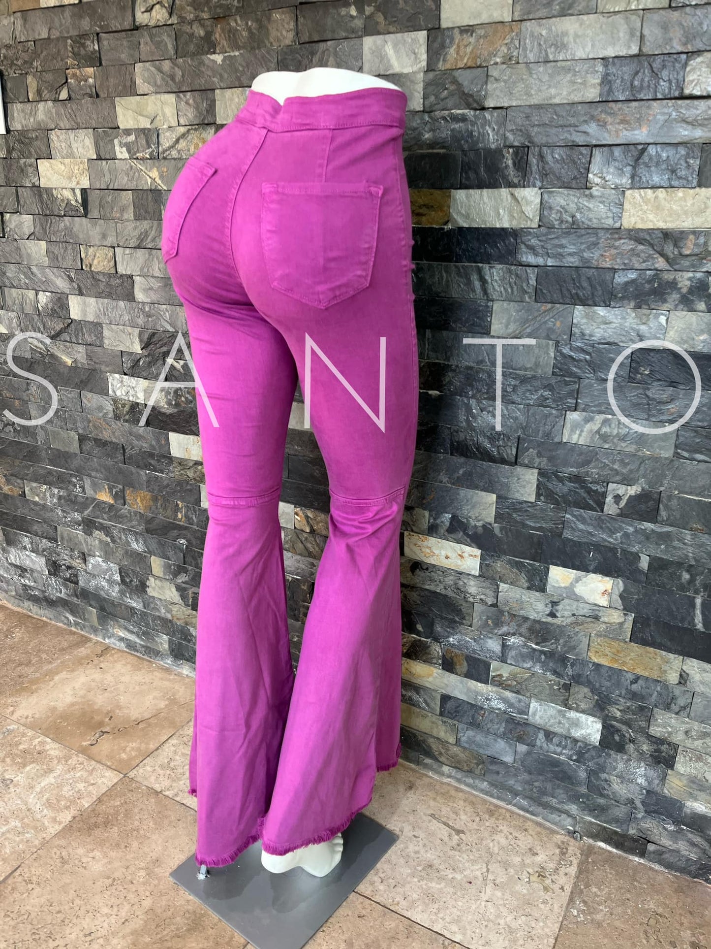 JEANS CAMPANA VIBRANT MAGENTA