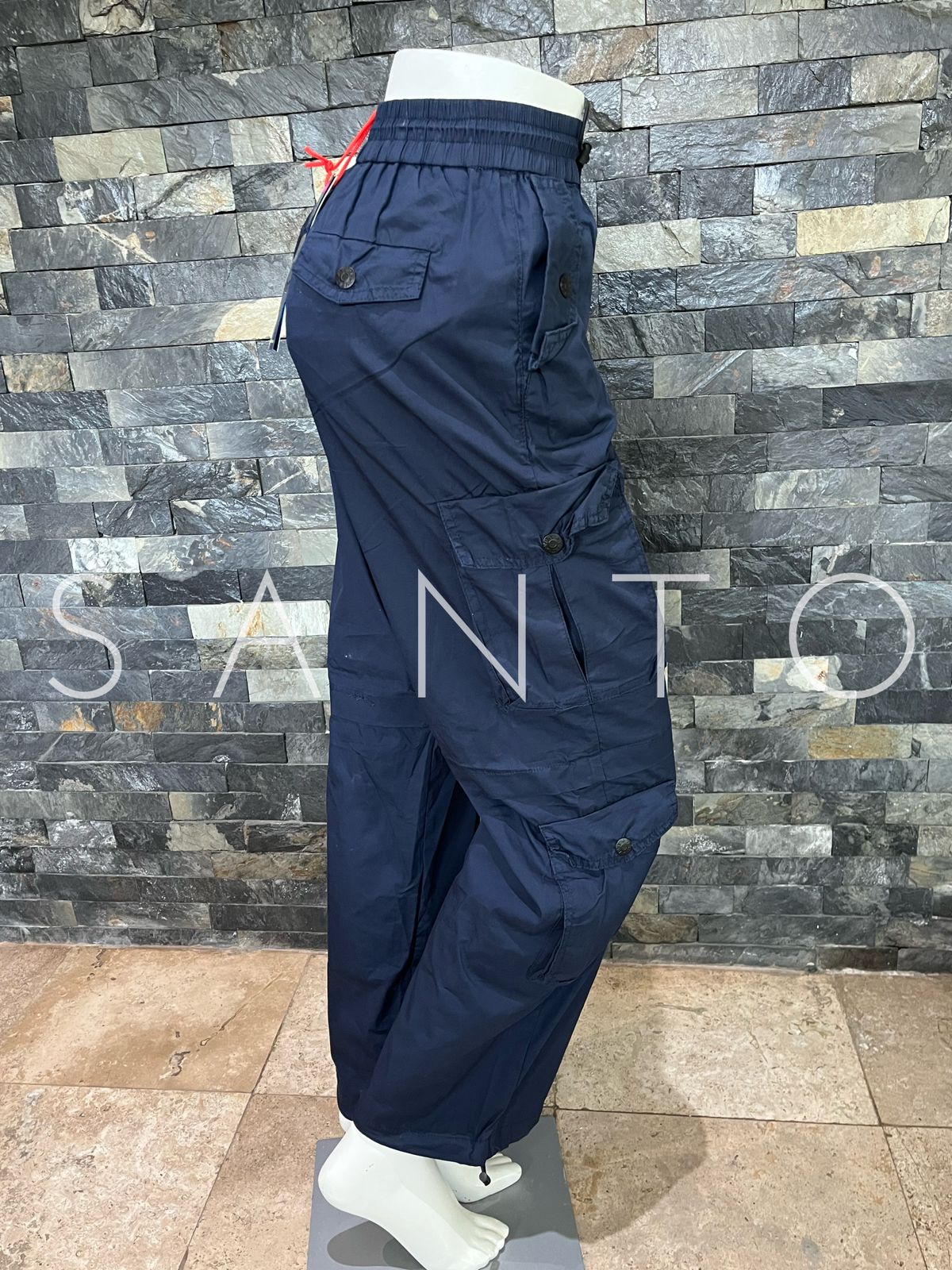 JEANS VIBRANT CARGO NAVY