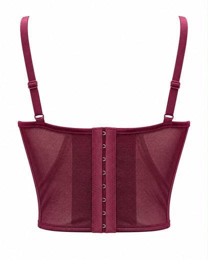 Corset picnic rojo