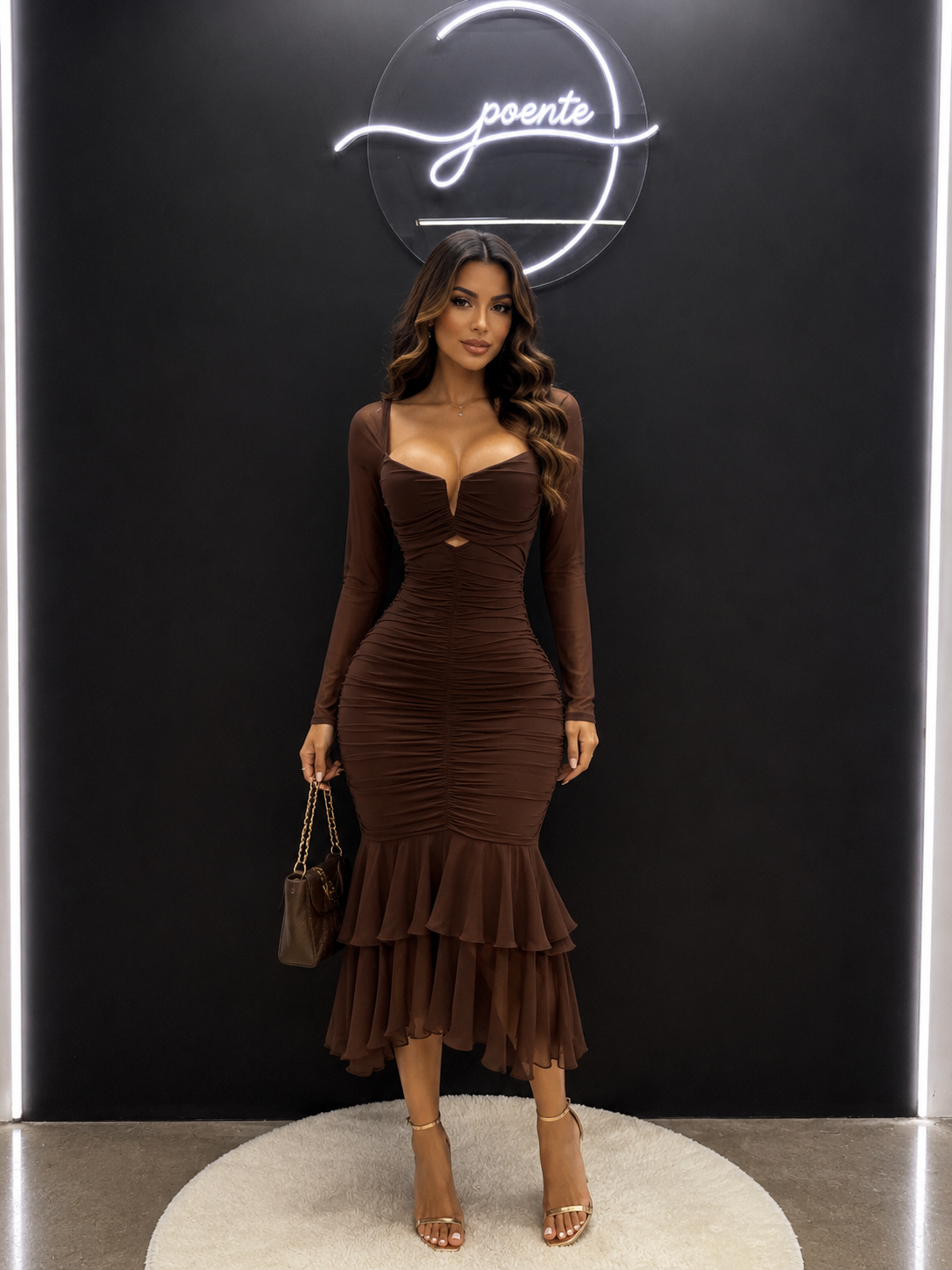 Maxi mesh dark chocolate