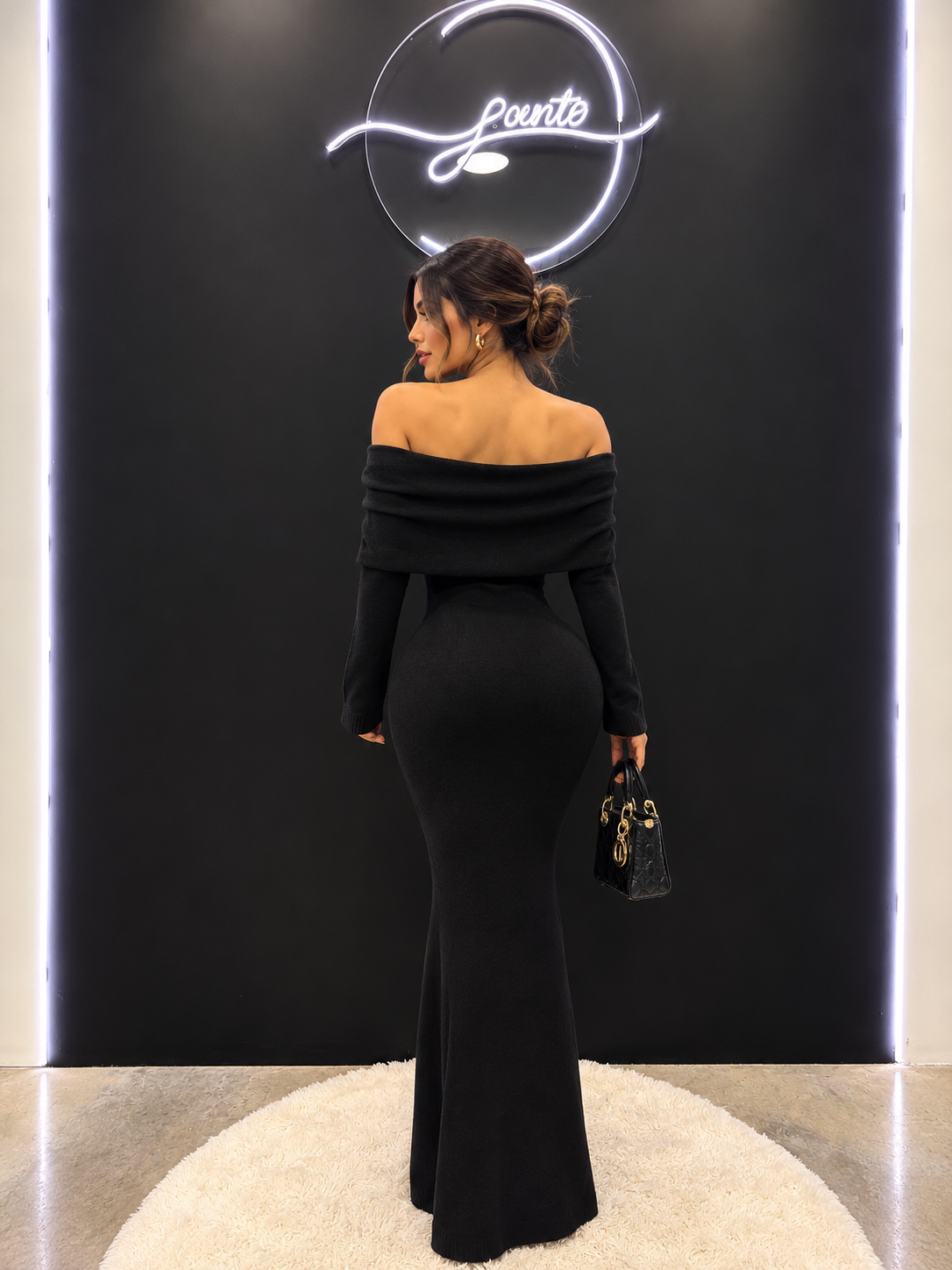 Maxi vestido antonella negro
