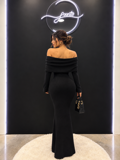 Maxi vestido antonella negro