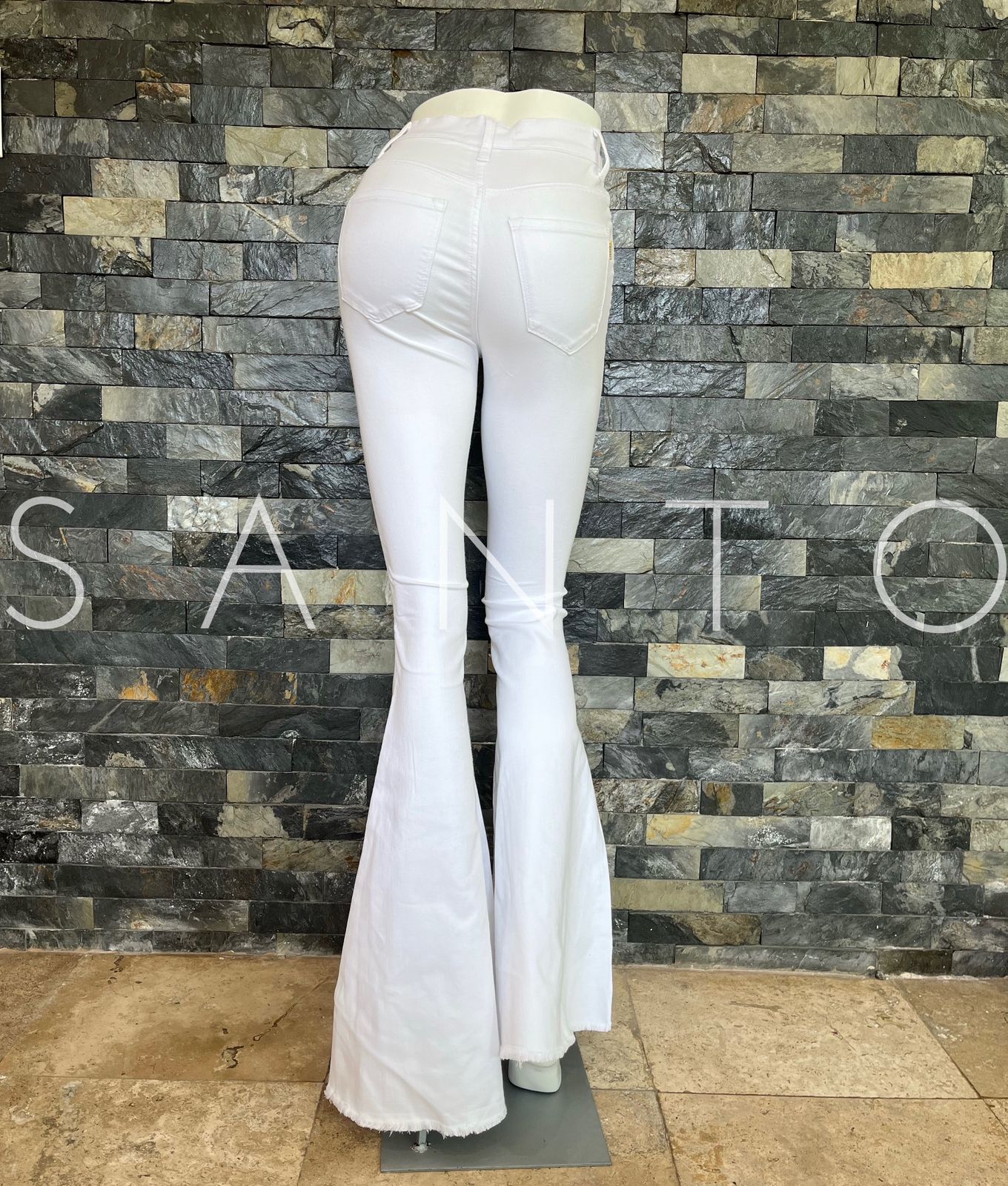 JEANS VIBRANT CAMPANA BLANCO 1EP17081