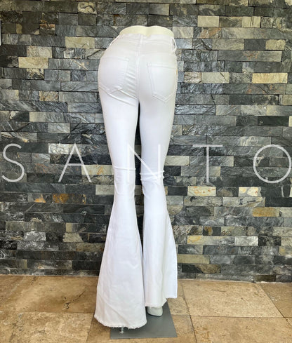 JEANS VIBRANT CAMPANA BLANCO 1EP17081