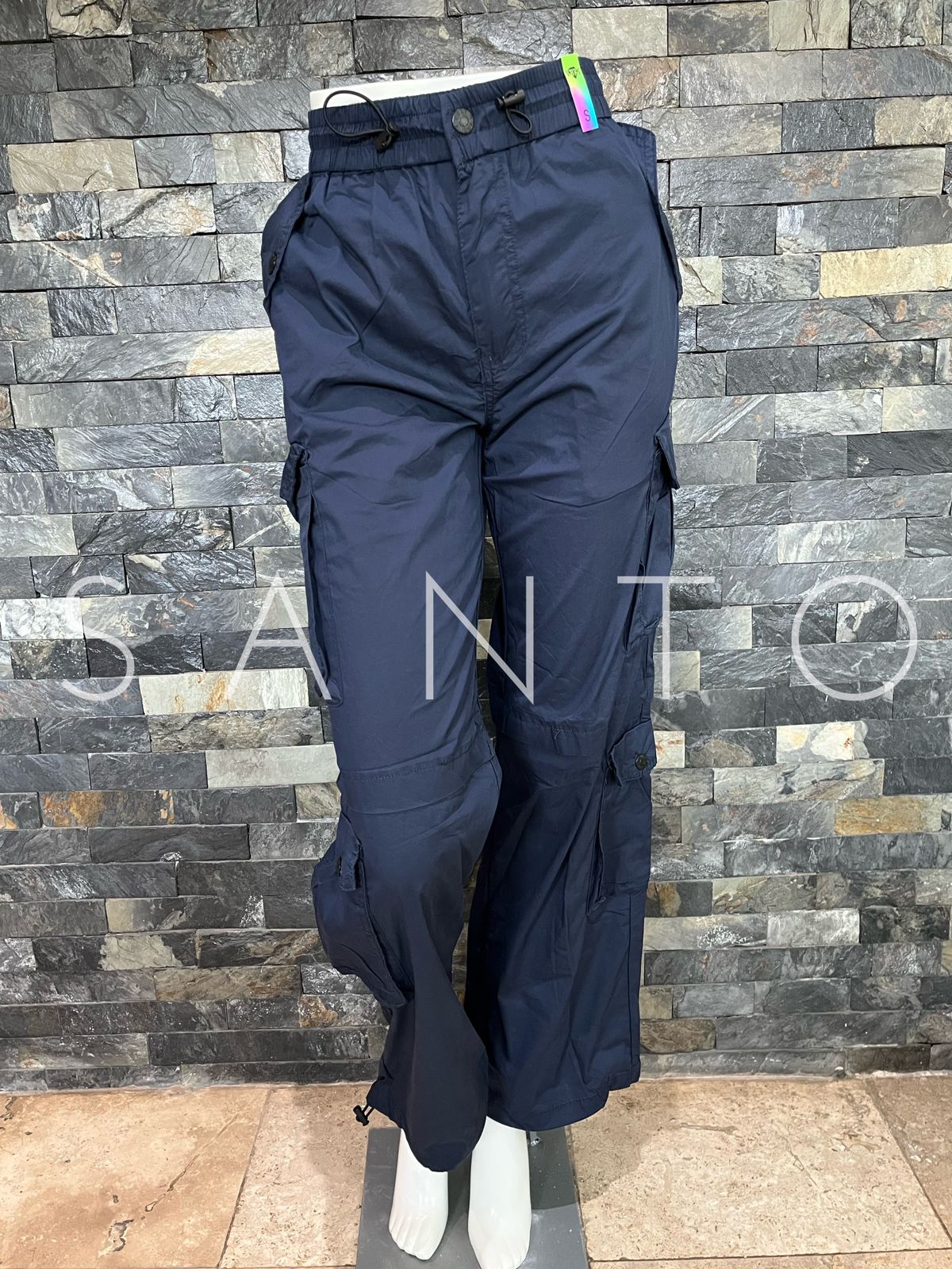 JEANS VIBRANT CARGO NAVY