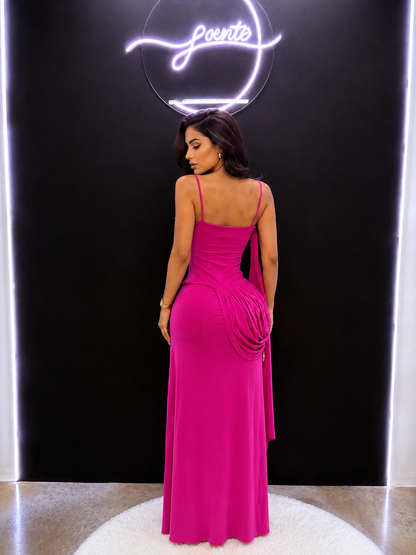 Vestido Magenta