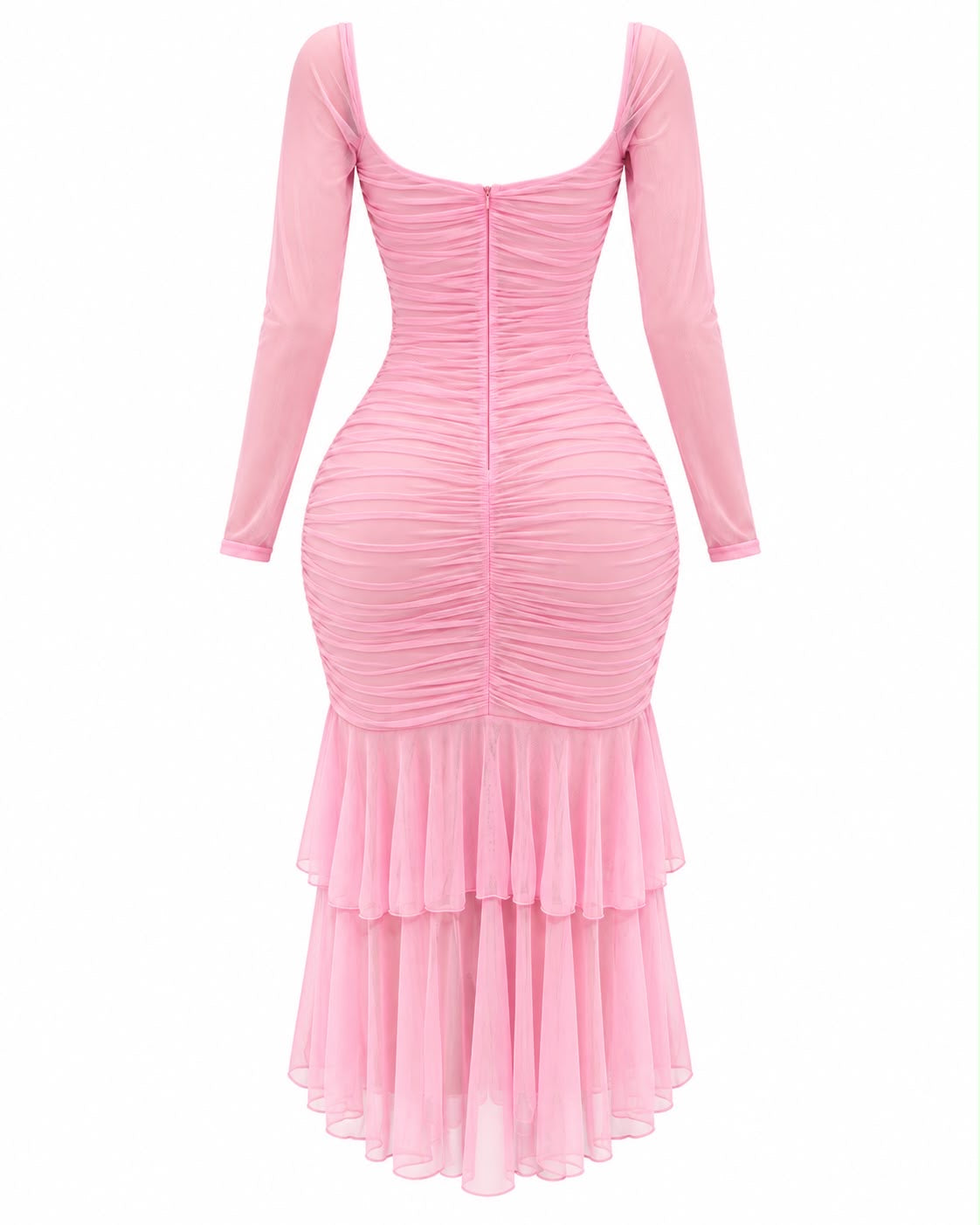 Maxi mesh strawberry pink