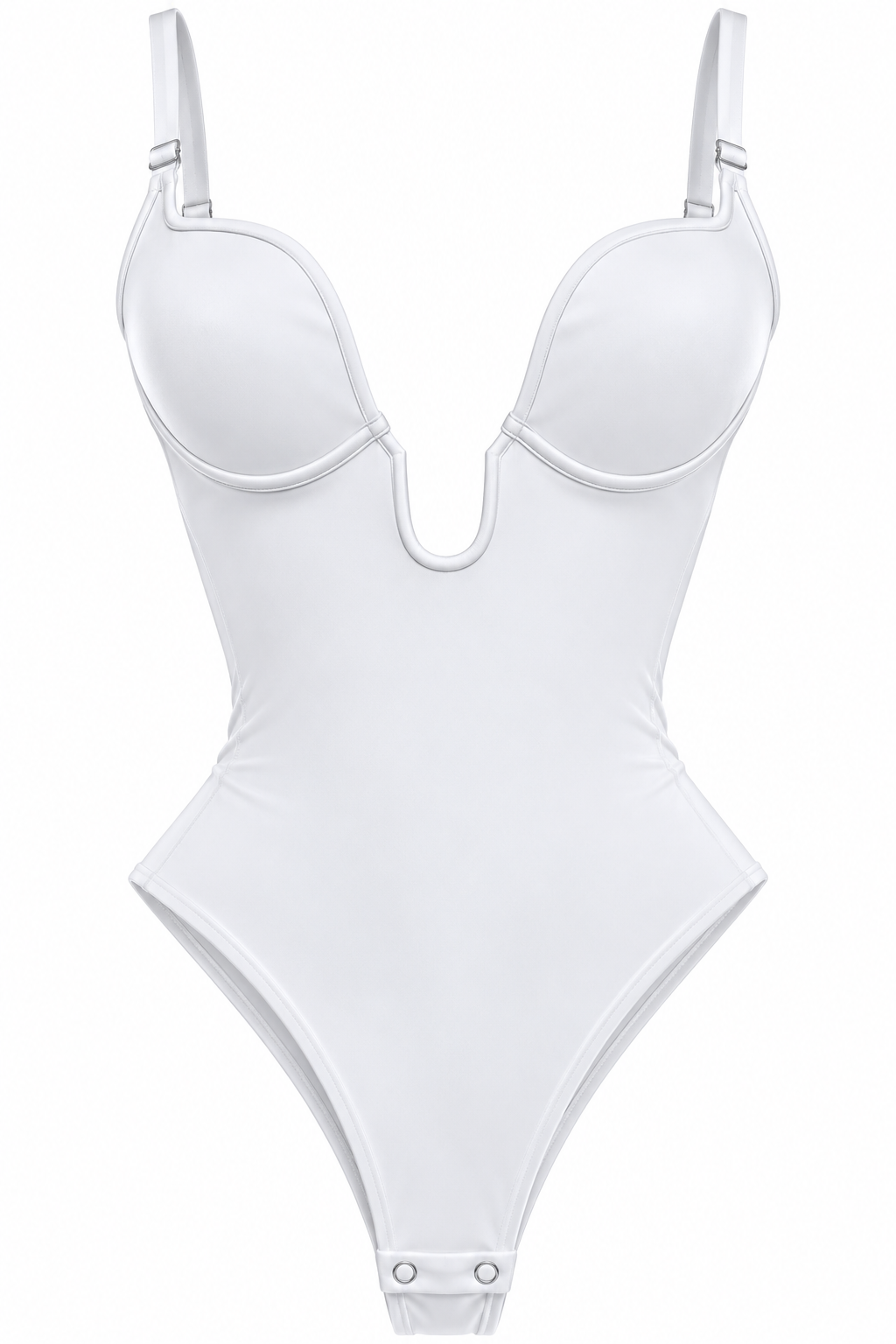 Bodysuit licrado blanco