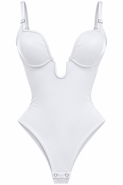 Bodysuit licrado blanco