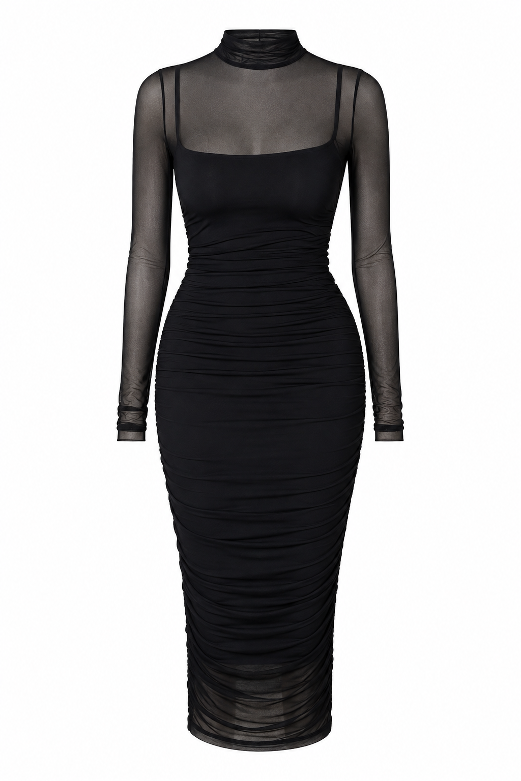 Vestido MIDI muse negro