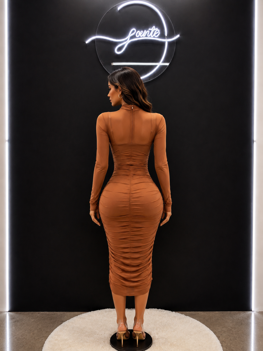 Vestido MIDI muse cafe