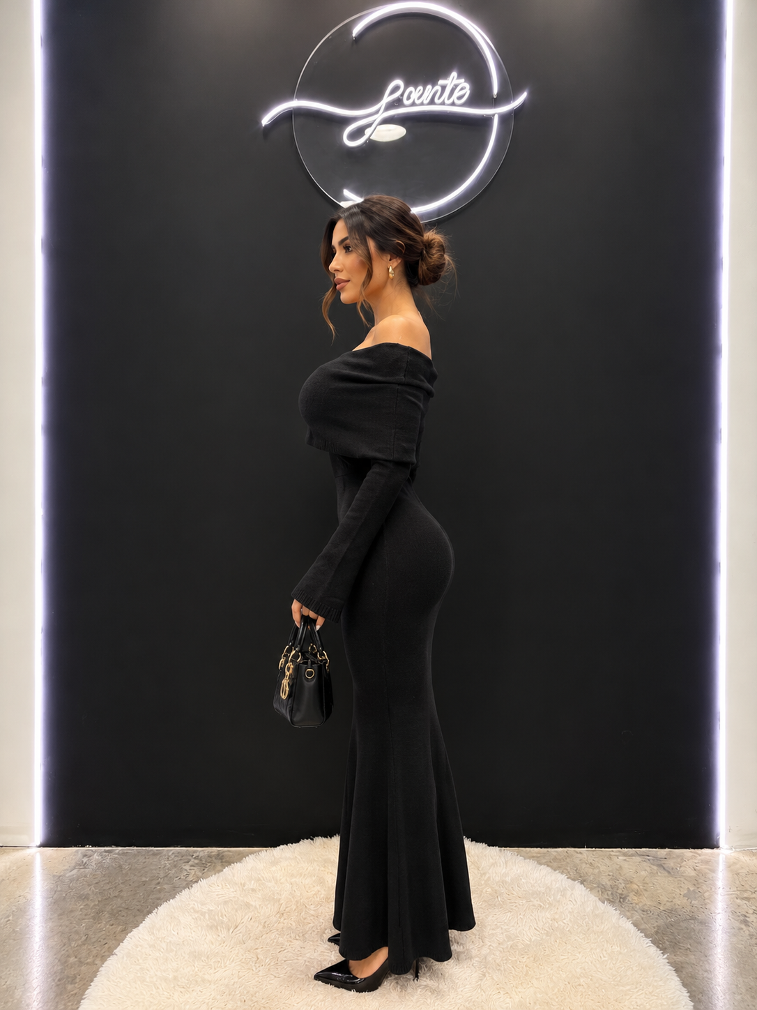 Maxi vestido antonella negro