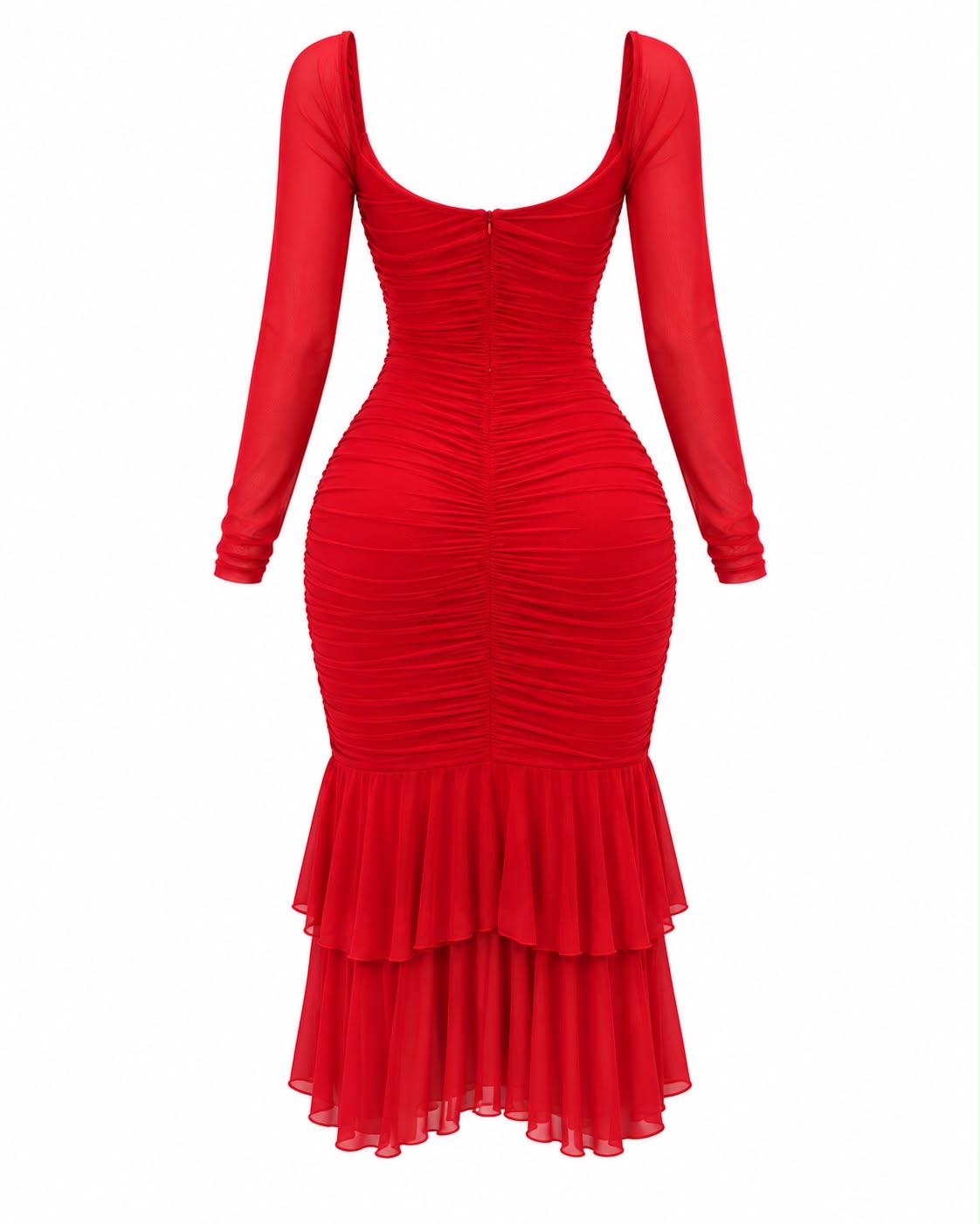 Maxi mesh cherry red