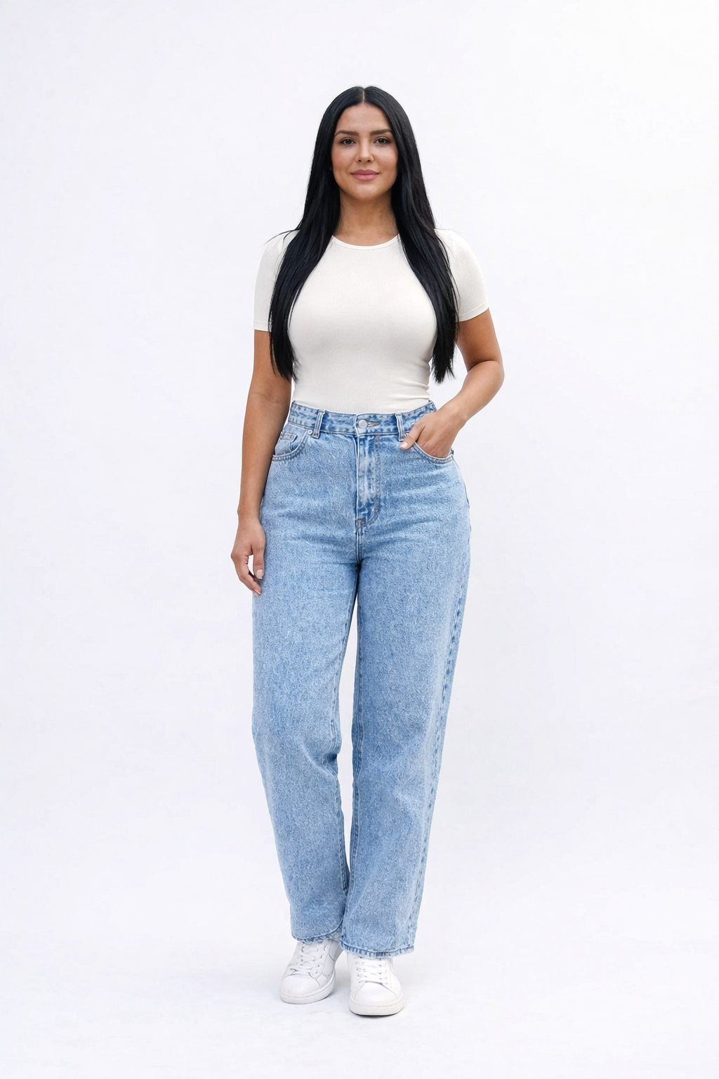 vibrant wide leg BAGGY