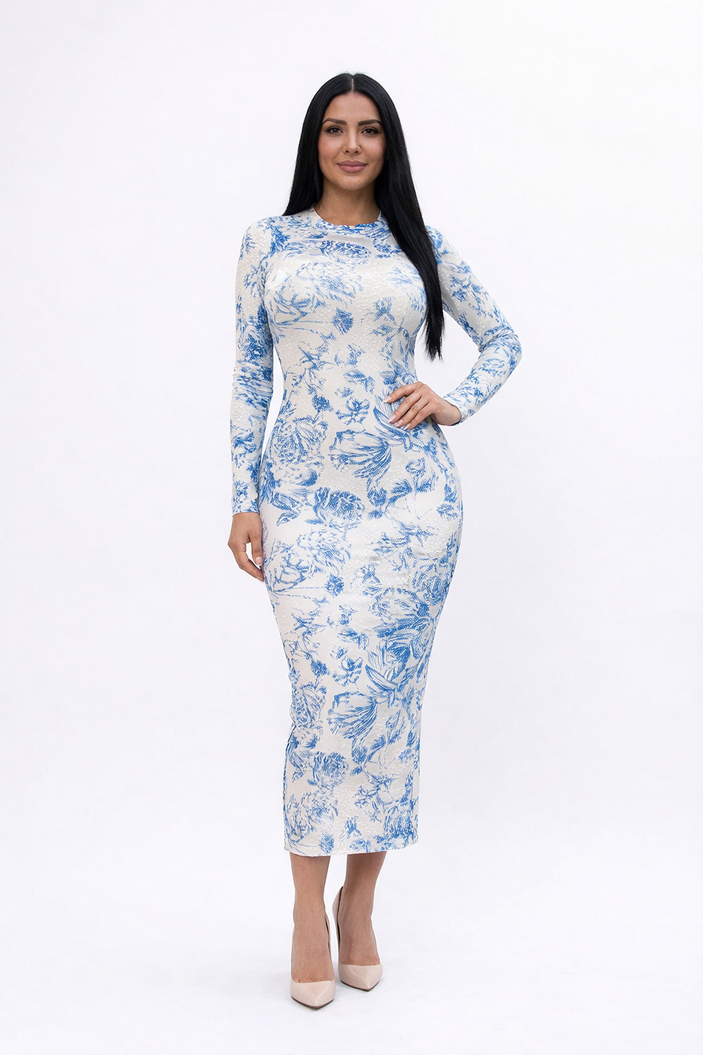 Maxi vestido santorini