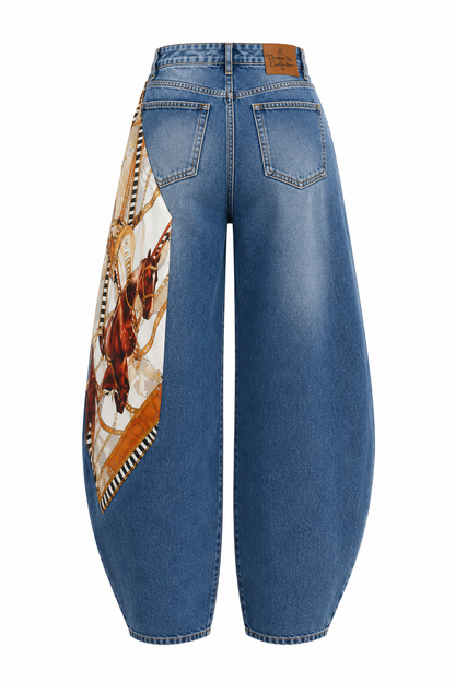 Pantalón vibrant pañuelo