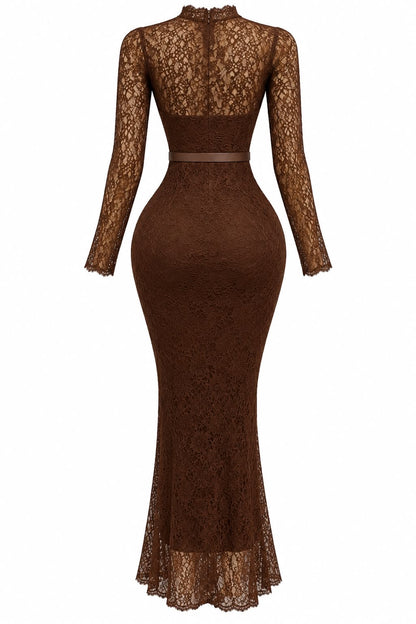 Vestido alessia chocolate