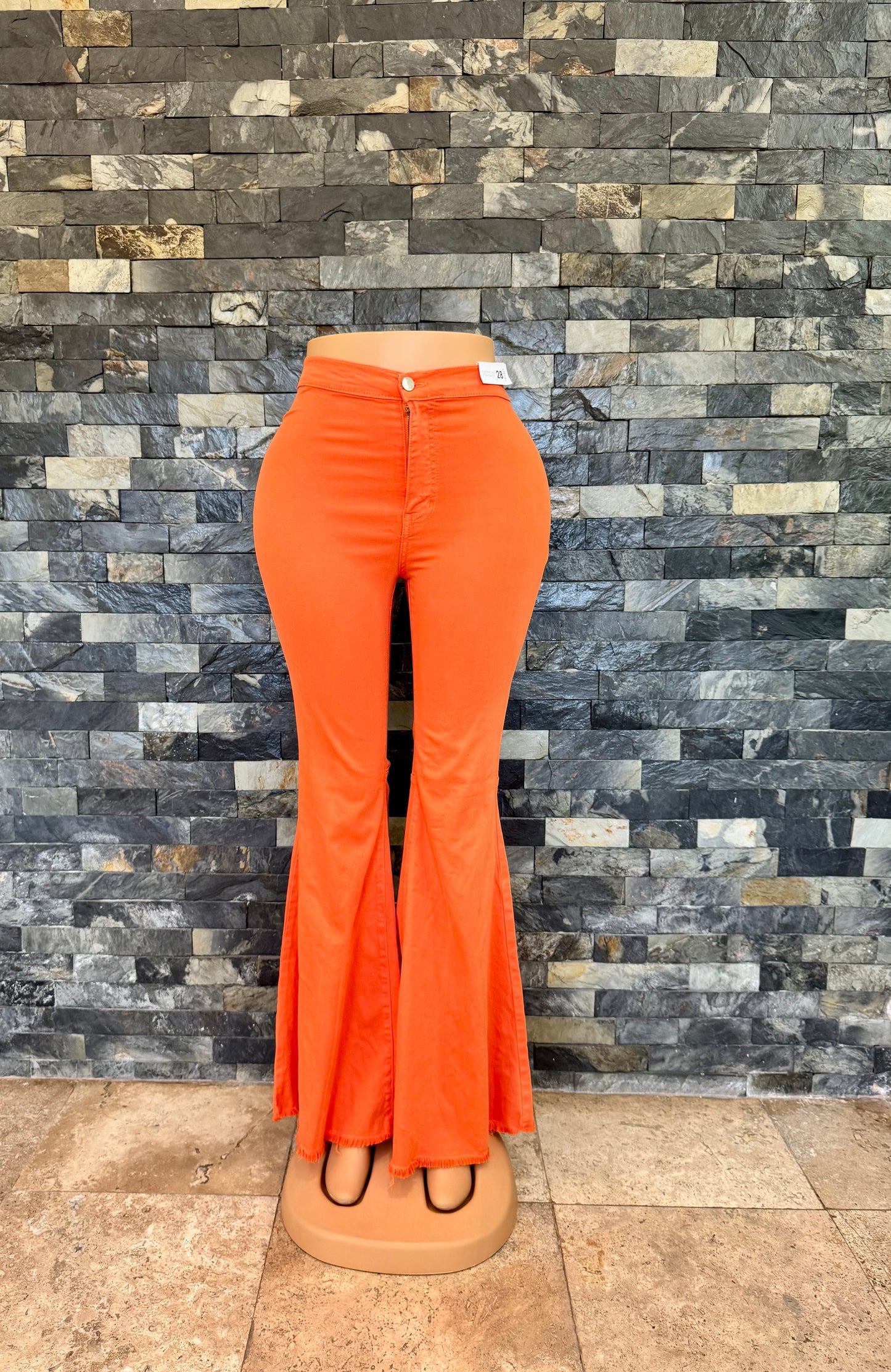 vibrant flare orange