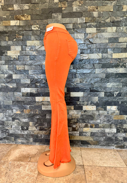 vibrant flare orange