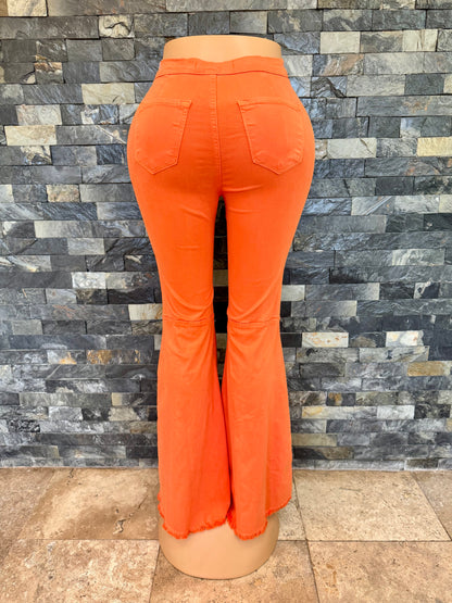 vibrant flare orange