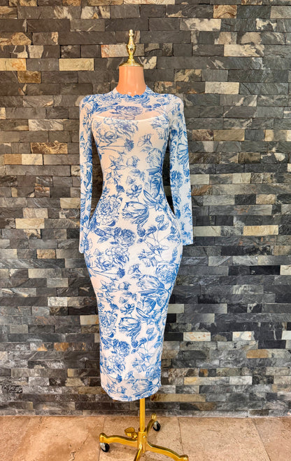 Maxi vestido santorini