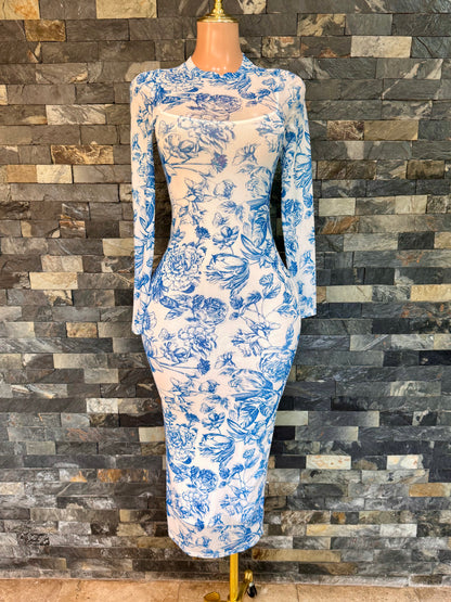 Maxi vestido santorini