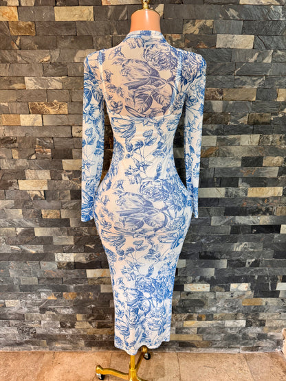 Maxi vestido santorini