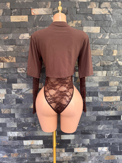 Bodysuit Julieta chocolate