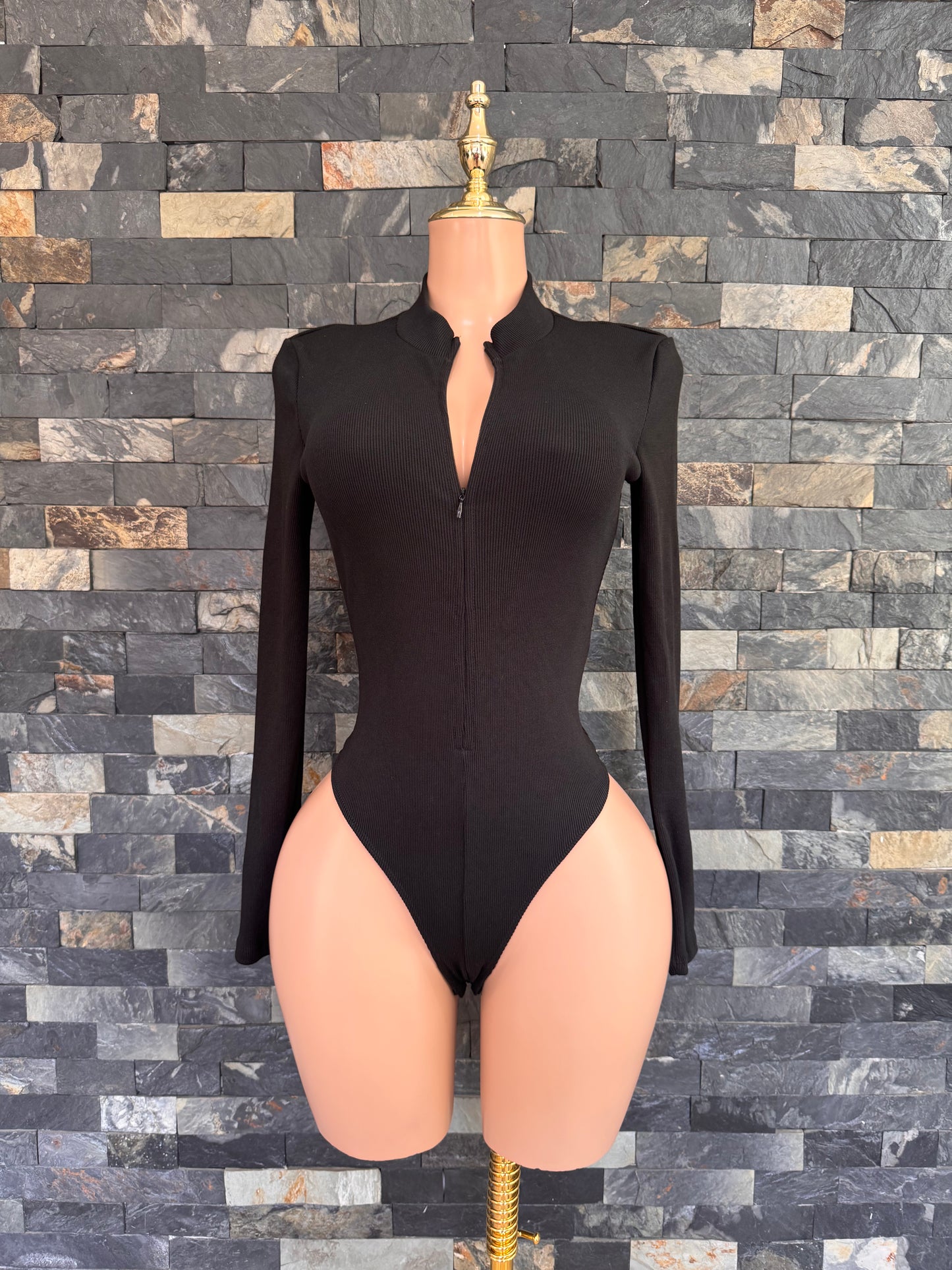 Bodysuit cierre negro
