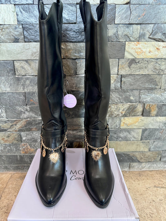Botas charm negras