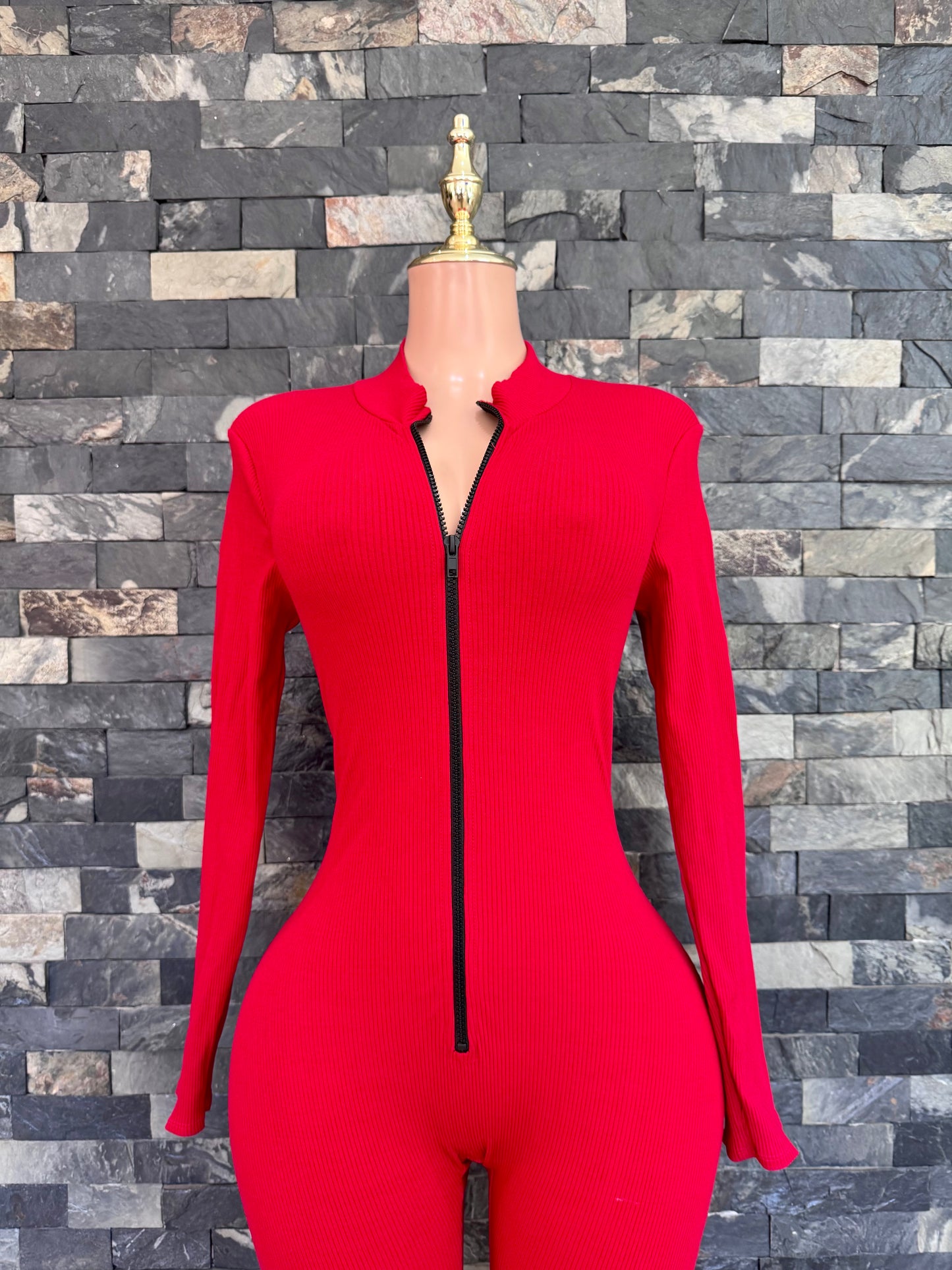 Jumpsuit deportivo cierre M/L CHERRY