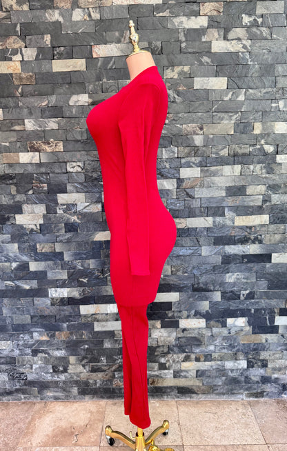 Jumpsuit deportivo cierre M/L CHERRY