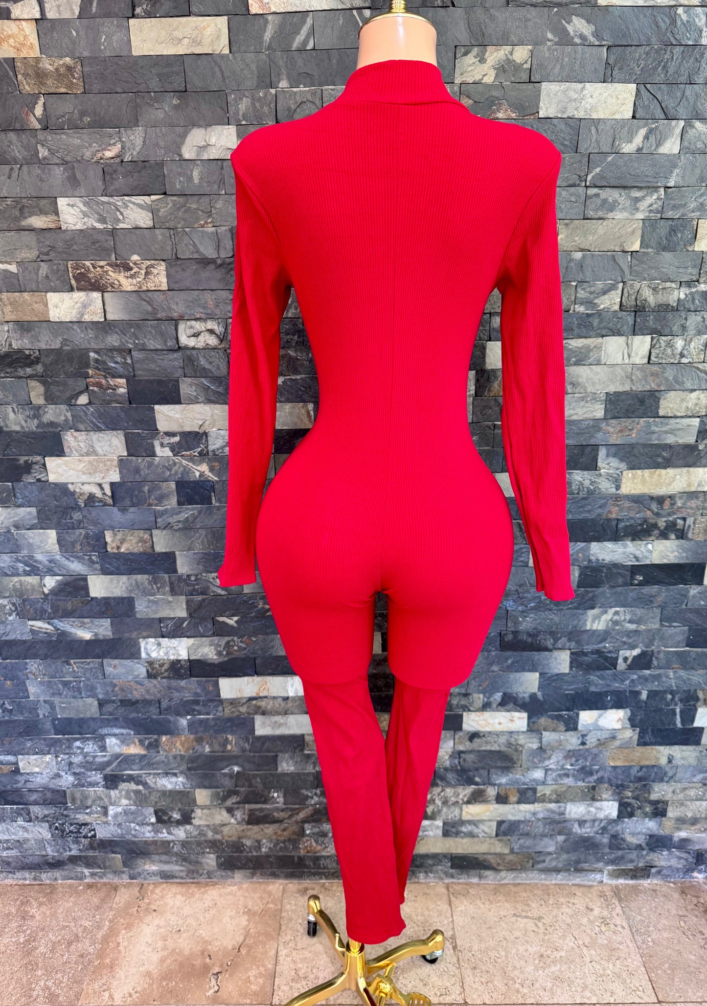 Jumpsuit deportivo cierre M/L CHERRY