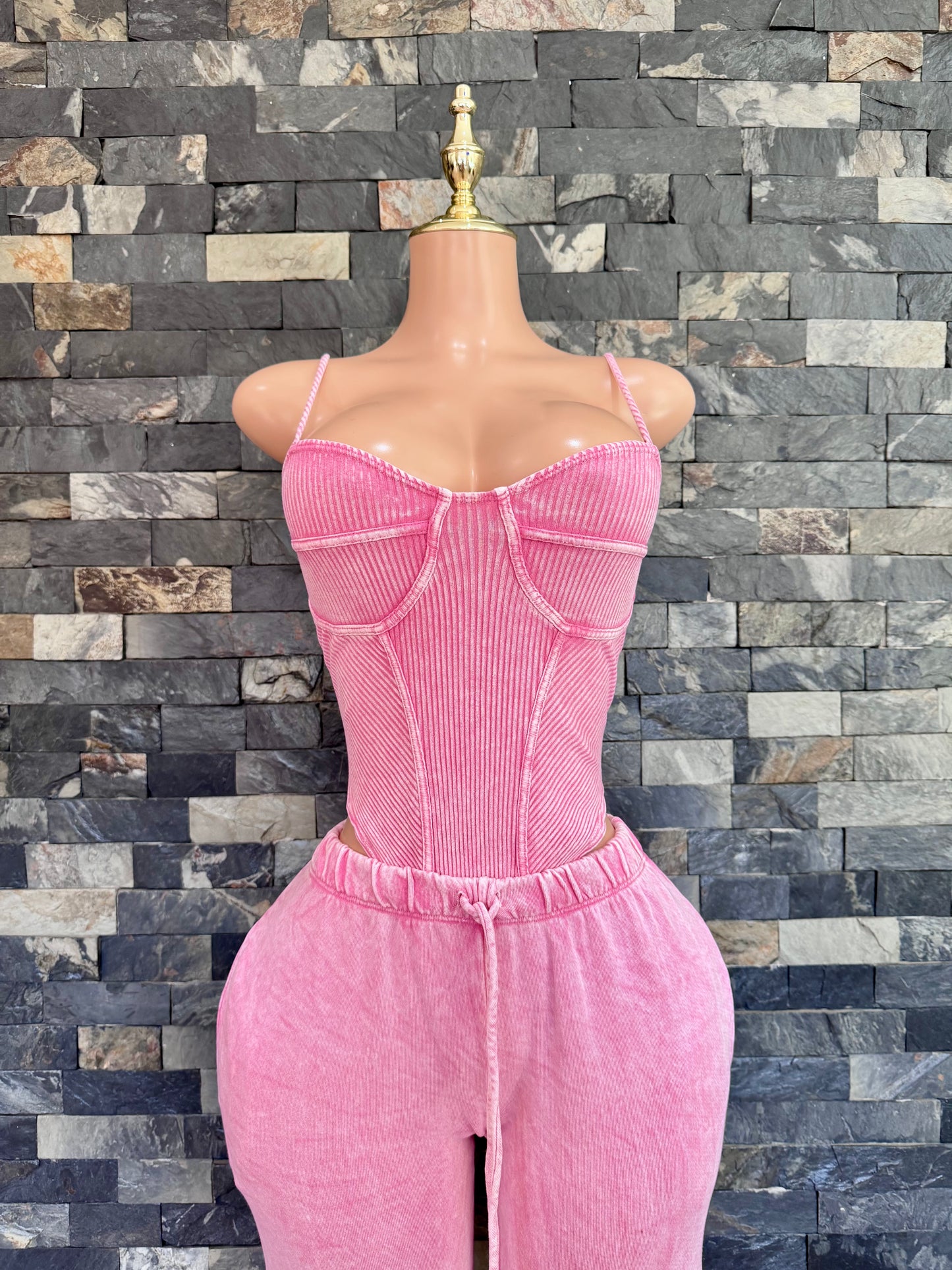 Set pants rosa