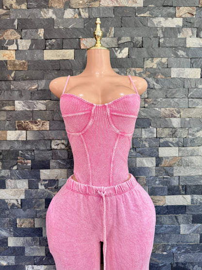 Set pants rosa