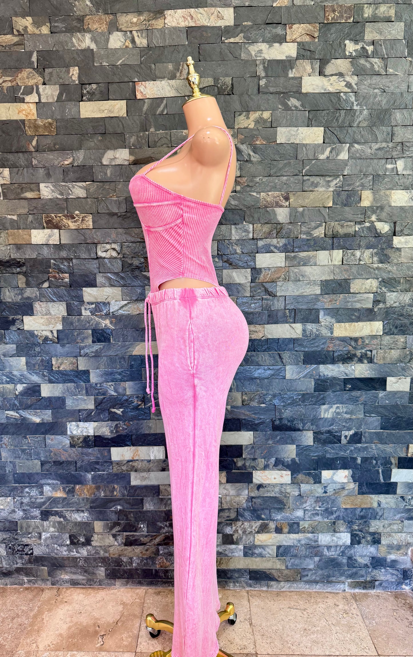 Set pants rosa