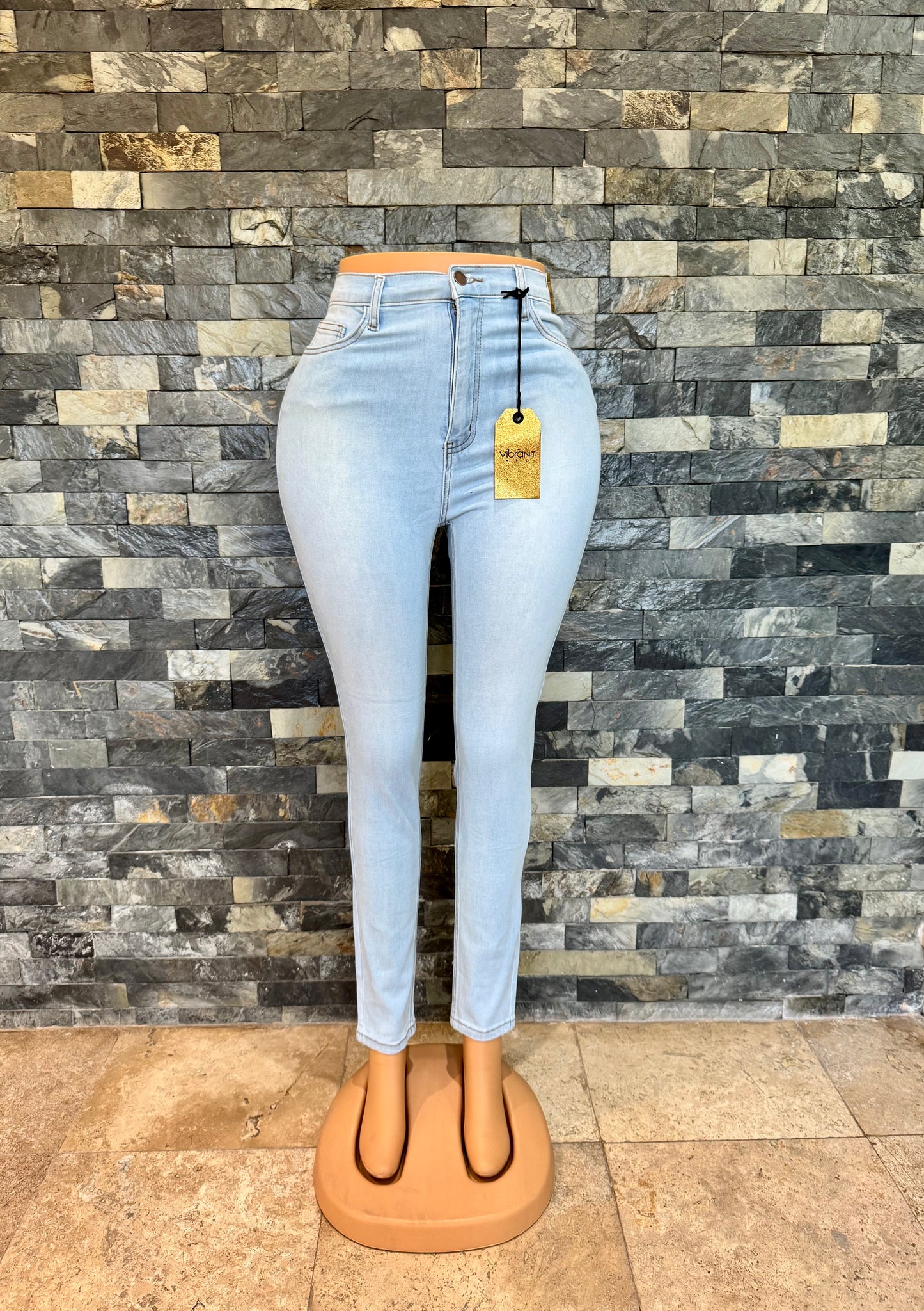 vibrant skinny ligth stone