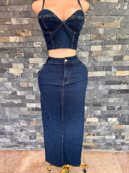 Set Wester Demin Dark