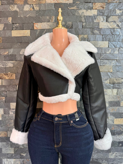 Chamarra Nevada Negra