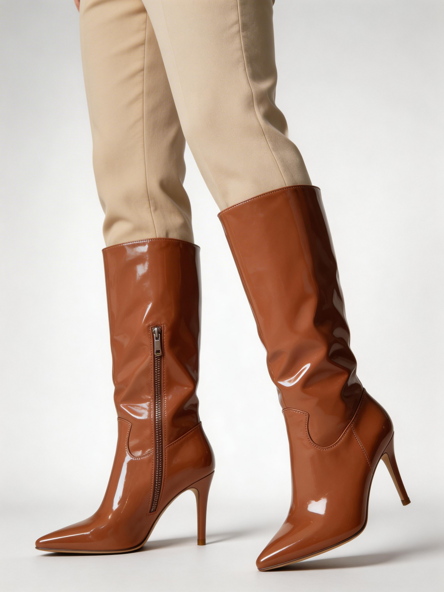 Botas de charol hazel