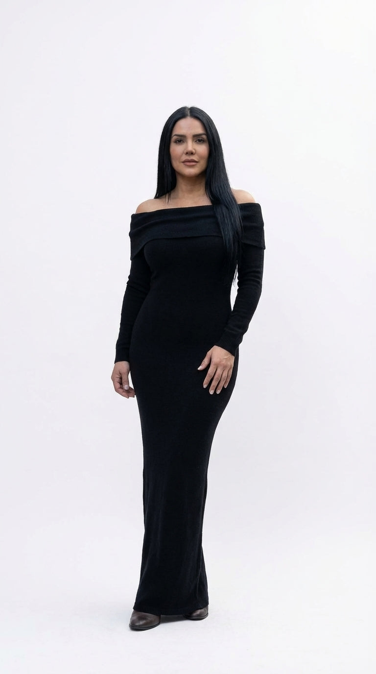 Maxi vestido Ébano
