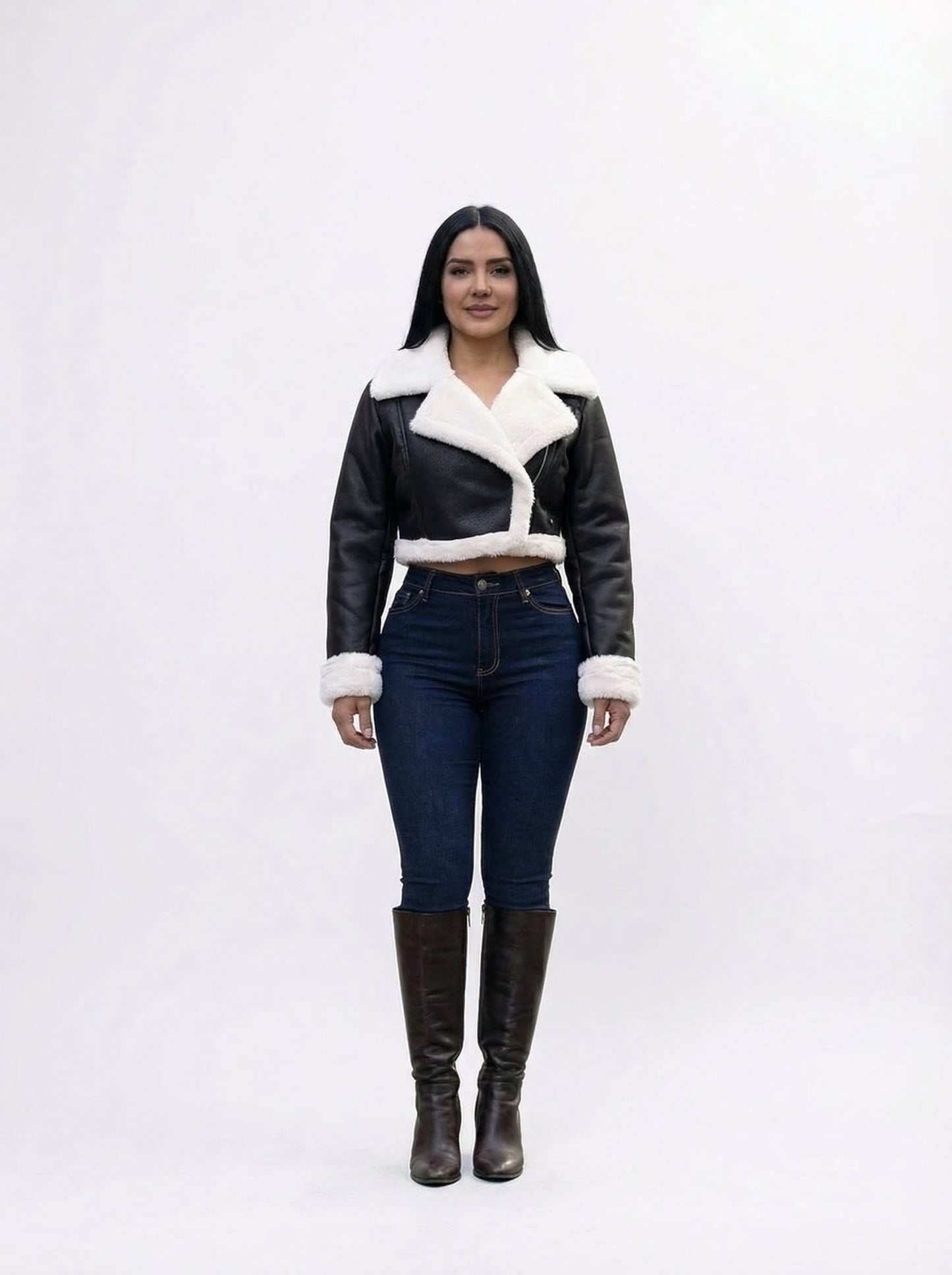 Chamarra Nevada Negra