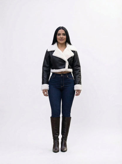 Chamarra Nevada Negra